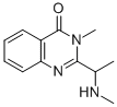 3-METHYL-2-(1-METHYLAMINOETHYL)-3H-QUINAZOLIN-4-ONE Structural