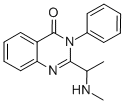 2-(1-METHYLAMINOETHYL)-3-PHENYL-3H-QUINAZOLIN-4-ONE Structural