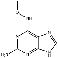 2-amino-N(6)-methoxyadenine