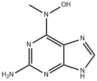 2-amino-N(6)-methyl-N(6)-hydroxyadenine