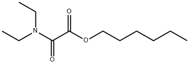hexyl diethylcarbamoylformate Structural