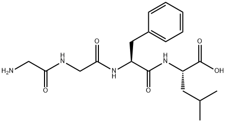 (DES-TYR1)-LEU-ENKEPHALIN Structural