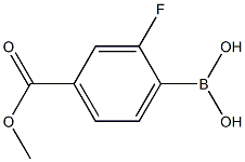 2-Fluoro-4-(methoxycarbonyl)benzeneboronic acid 98%,2-FLUORO-4-(METHOXYCARBONYL)BENZENEBORONIC ACID