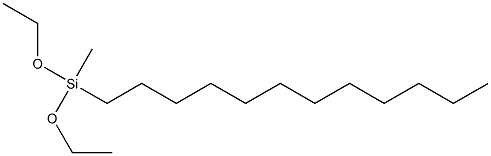 DODECYLMETHYLDIETHOXYSILANE Structural