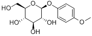 4-METHOXYPHENYL BETA-D-GLUCOPYRANOSIDE Structural