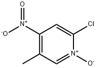 2-CHLORO-5-METHYL-4-NITROPYRIDINE-N-OXIDE Structural Picture