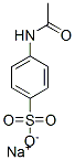 sodium N-acetylsulphanilate  Structural