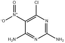 6-CHLORO-5-NITROPYRIMIDINE-2,4-DIAMINE Structural