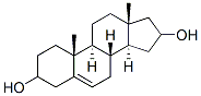 Androst-5-ene-3,16-diol Structural