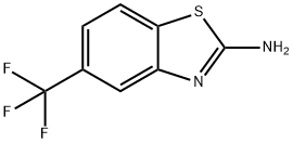 2-AMINO-5-TRIFLUOROMETHYLBENZOTHIAZOLE Structural