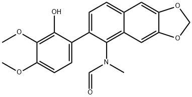 N-[6-(2-HYDROXY-3,4-DIMETHOXY PHENYL)NAPHTHO[2,3-D][1,3]DIOXOL-5-YL]-N-METHYLFORMAMIDE