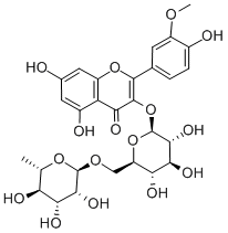 ISORHAMNETIN-3-RUTINOSIDE Structural