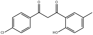 1-(4-CHLOROPHENYL)-3-(2-HYDROXY-5-METHYLPHENYL)PROPANE-1,3-DIONE