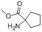 Methyl 1-amino-1-cyclopentanecarboxylate hydrochloride Structural