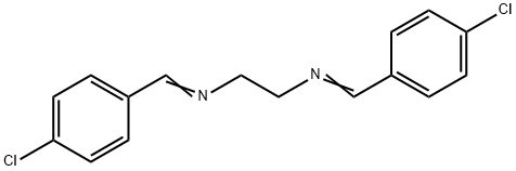 BIS(P-CHLOROBENZYLIDENE)-ETHYLENEDIAMINE Structural