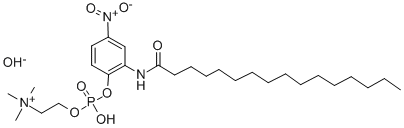 2-N-HEXADECANOYLAMINO-4-NITROPHENYLPHOSPHORYLCHOLINE