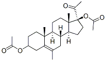 6-methyl-17alpha-hydroxypregnenolone diacetate