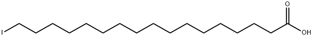 17-IODOHEPTADECANOIC ACID Structural