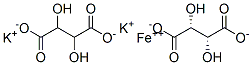 iron(2+) dipotassium [R-(R*,R*)]-ditartrate Structural