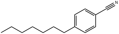 4-N-HEPTYLBENZONITRILE Structural