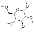 methyl 2,3,4,6-tetra-O-methyl-alpha-D-glucopyranoside Structural