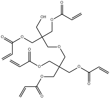 Dipentaerythritol pentaacrylate Structural