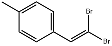 Benzene, 1-(2,2-dibroMoethenyl)-4-Methyl- Structural
