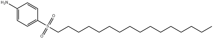 4-HEXADECYLSULFONYLANILINE Structural