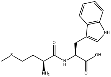 H-MET-TRP-OH Structural