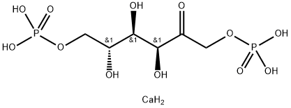 D-Fructose-1,6-diphosphate dicalcium salt  Structural