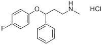 GAMA-(4-FLUOROPHENOXY)-N-METHYL-BENZENEPROPANAMINE HYDROCHLORIDE Structural