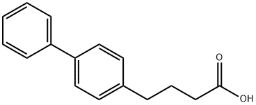 4-(4-BIPHENYLYL)BUTYRIC ACID Structural