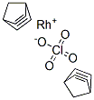 BIS(BICYCLO(2.2.1)HEPTA-2,5-DIENE)-RHODIUM(I) PERCHLORATE Structural