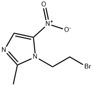 1-(2-BROMO-ETHYL)-2-METHYL-5-NITRO-1H-IMIDAZOLE Structural