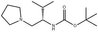 (S)-1-N-BOC-2-METHYL-1-PYRROLIDIN-1-YLMETHYL-PROPYLAMINE