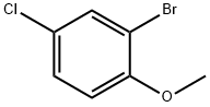 2-Bromo-4-chloroanisole Structural