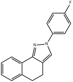 2-(4-FLUOROPHENYL)-4,5-DIHYDRO-2H-BENZO[G]INDAZOLE