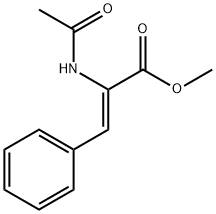 (Z)-Methyl 2-acetylamino-3-phenylacrylate Structural