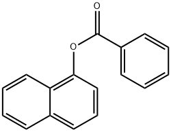 1-naphthyl benzoate  Structural