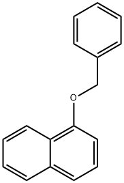 1-Benzyloxynaphthalene Structural