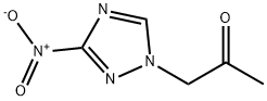 1-(3-NITRO-1H-1,2,4-TRIAZOL-1-YL)ACETONE Structural