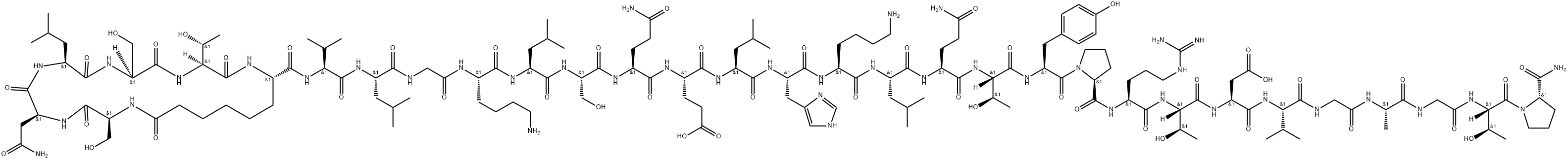 Elcatonin Structural