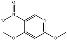 2,4-Dimethoxy-5-nitropyridine Structural Picture