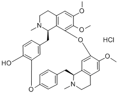 BERBAMINE DIHYDROCHLORIDE Structural