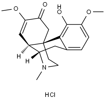 SINOMENINE HYDROCHLORIDE Structural