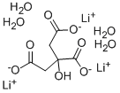 LITHIUM CITRATE TETRAHYDRATE Structural Picture