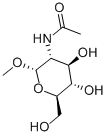 METHYL 2-ACETAMIDO-2-DEOXY-ALPHA-D-GLUCOPYRANOSIDE Structural