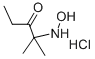 2-Hydroxyamino-2-methyl-3-pentanonehydrochloride Structural