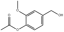 3-METHOXY-4-ACETOXY BENZYL ALCOHOL Structural