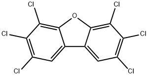 2,3,4,6,7,8-HXCDF Structural